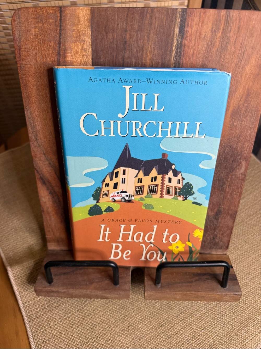 Jill Churchill "It Had to Be You" Hardcover Book